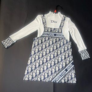 Girls Custom Dior Monogram Jumper